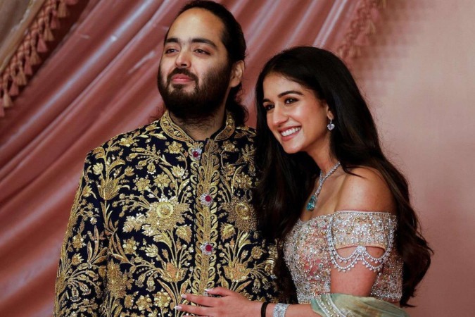 A cerimônia do casamento vai ser realizada na residência da família Ambani, em Mumbai -  (crédito: Getty Images)