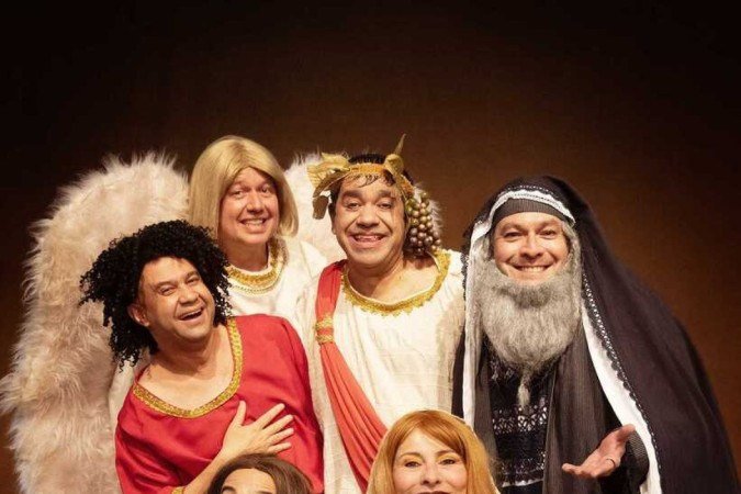 Hermanoteu na terra de Godah, com Os melhores do mundo