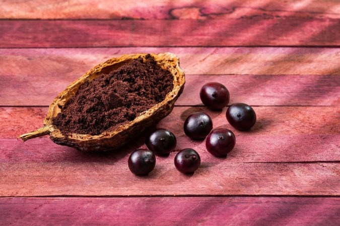 O açaí é uma fruta rica em nutrientes importantes para a saúde (Imagem: Luis Echeverri Urrea | Shutterstock) -  (crédito: EdiCase)