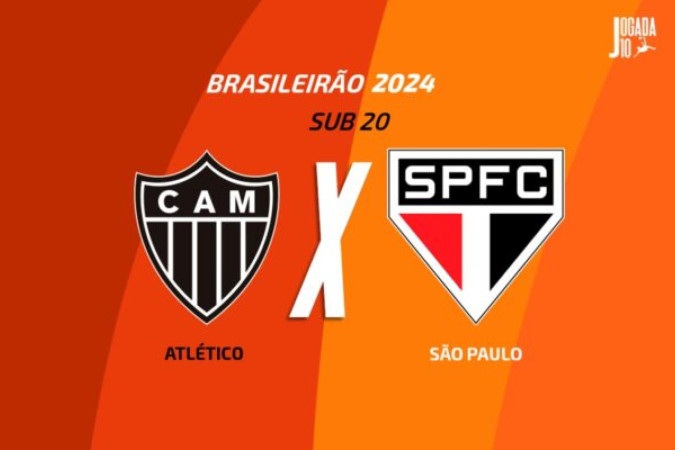 Atlético Mineiro x São Paulo -  (crédito: Foto: Arte Jogada10)