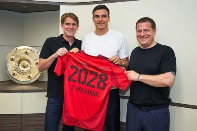 João Palhinha é o novo reforço do Bayern de Munique - (crédito: - Foto: Divulgação/FC Bayern München) João Palhinha é o novo reforço do Bayern de Munique - (crédito: - Foto: Divulgação/FC Bayern München)