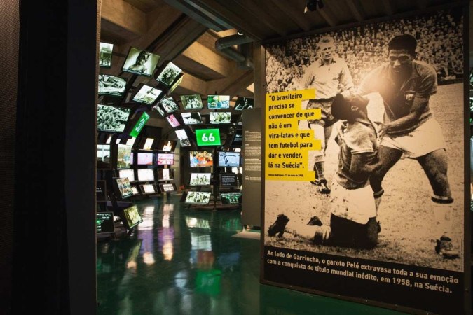 Mais uma opção de cultura e lazer em SP -  (crédito: Nilton Fukuda/Museu do Futebol)