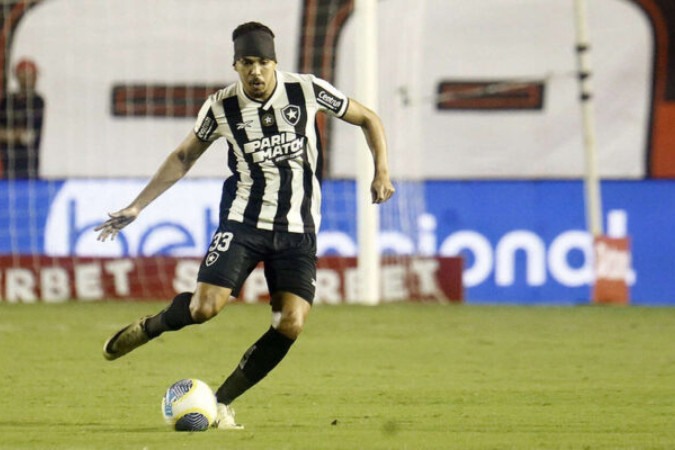 Eduardo não teve o brilho de outras partidas  -  (crédito: Foto: Vítor Silva/Botafogo)