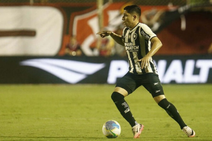 Savarino marca o gol da vitória do Botafogo -  (crédito: Foto: Vitor Silva/Botafogo)