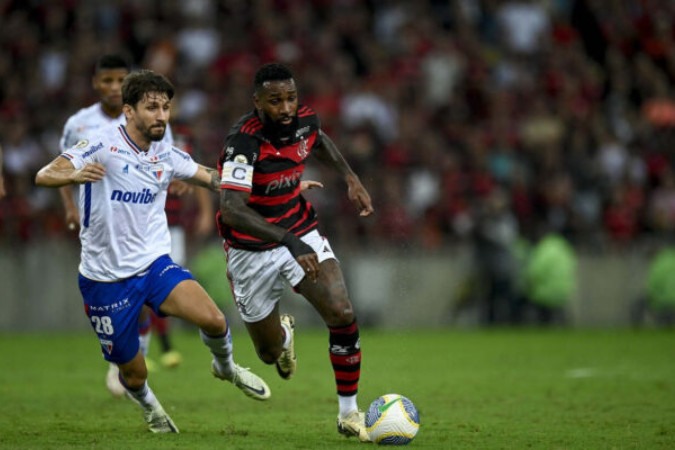 Flamengo perde para o Fortaleza, em pleno Maracanã  -  (crédito: Foto: Marcelo Cortes/Flamengo)