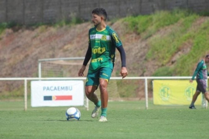 Yuri Lima está no Mirassol desde o ano passado -  (crédito: Foto: João Pinheiro/Mirassol FC)