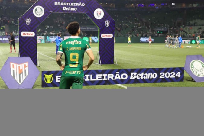 Felipe Anderson vestirá a camisa 9 no Palmeiras -  (crédito: Foto: Cesar Greco/Palmeiras/by Canon)