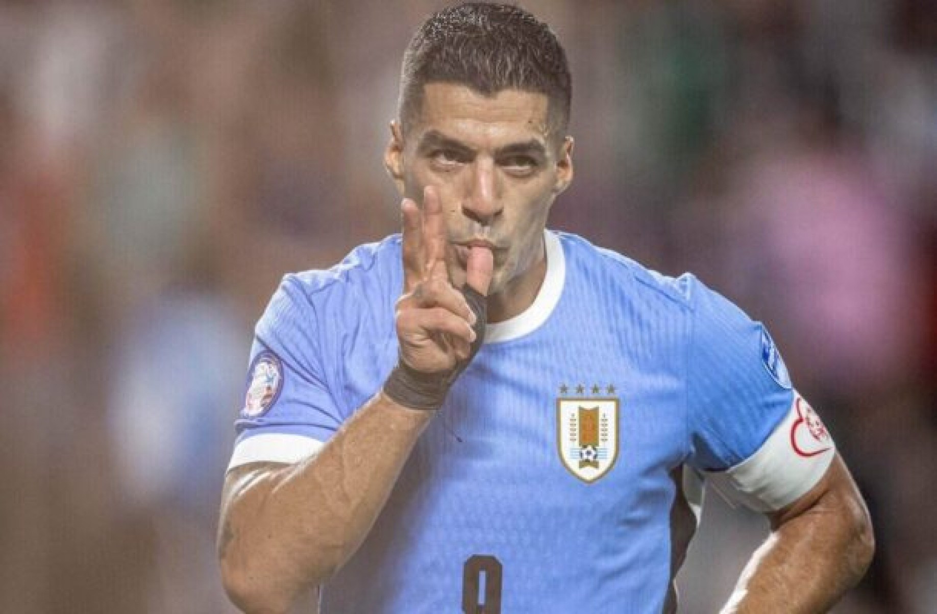 Luís Suárez brilha no fim, e Uruguai garante o 3º lugar da Copa América -  (crédito: - Foto: Divulgação / @Uruguay)