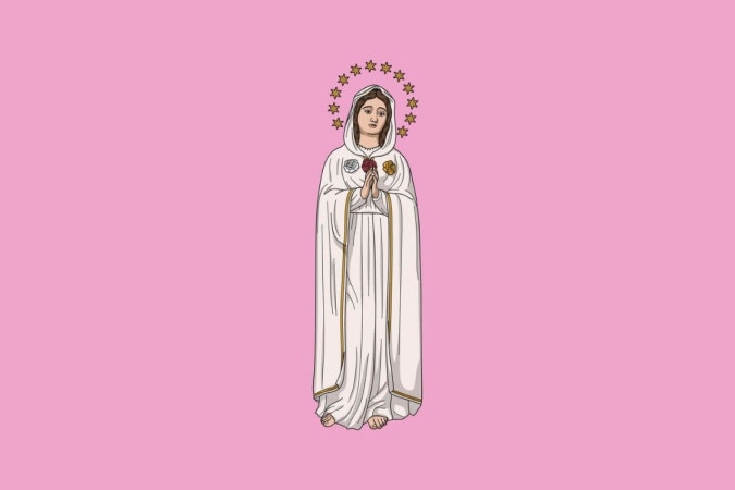 Nossa Senhora da Rosa Mística é um dos títulos dados a Virgem Maria (Imagem: Luis Fraga | Shutterstock)  -  (crédito: EdiCase)