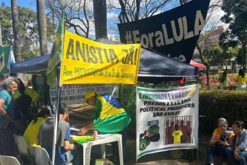 Apoiadores de Jair Bolsonaro atacam STF, Lula e Pacheco em protesto em BH - Arquivo Pessoal