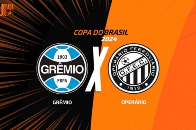 Grêmio x Operário -  (crédito: Foto: Jogada10)