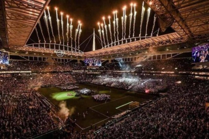 Hard Rock Stadium, em Miami, tem a melhor estrutura diante de todos os estádios da Copa América 2024  -  (crédito: Foto: VJPannozzo/Wiikimedia Commons)