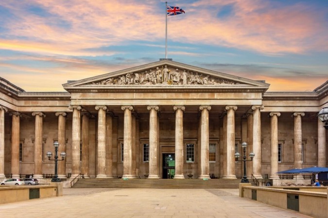 No coração de Londres, o Museu Britânico preserva tesouros de milênios passados (Imagem: Mistervlad | Shutterstock) -  (crédito: EdiCase)