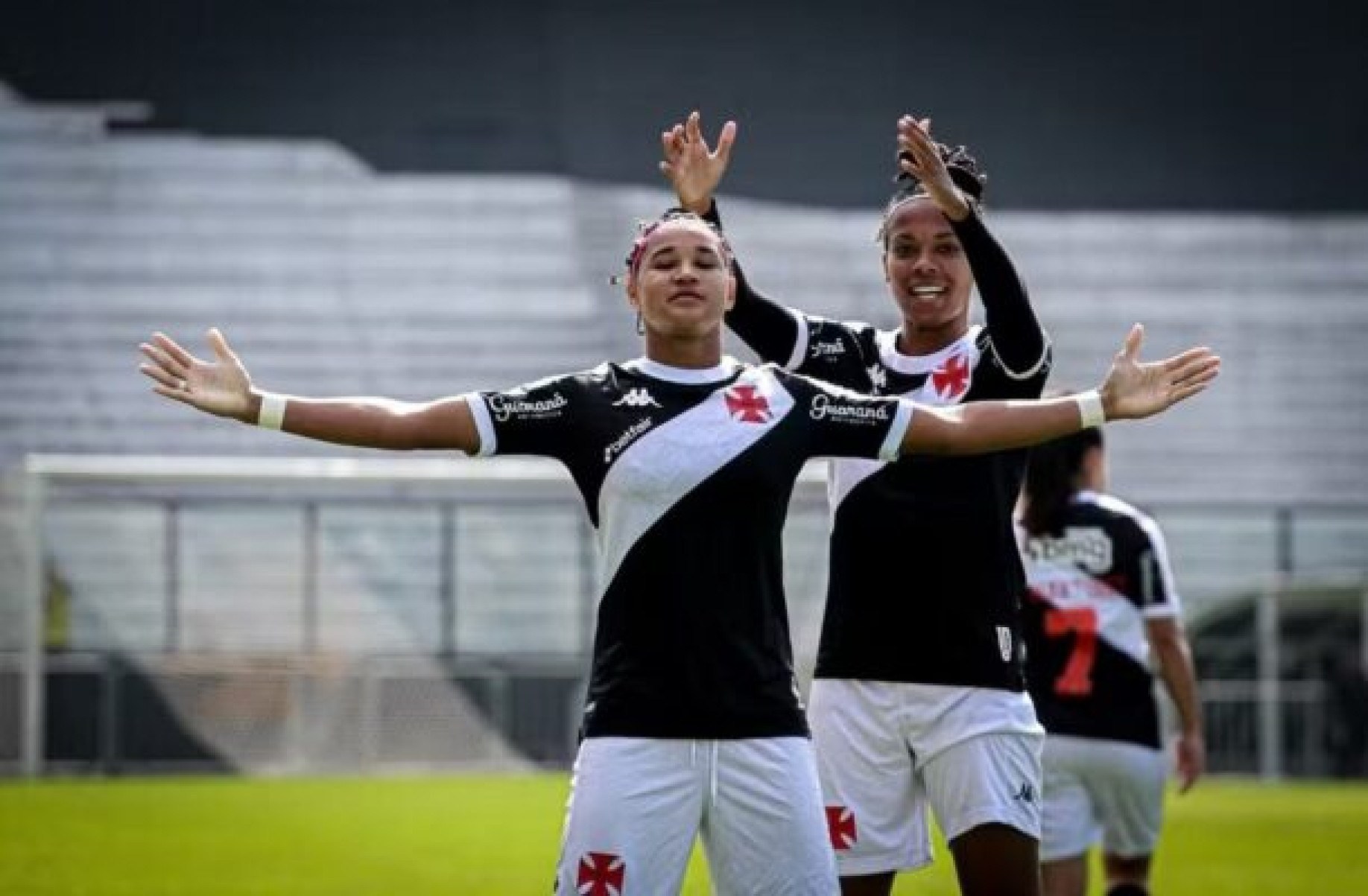 Mavi brilha ao marcar gols que colocaram o Cruz-Maltino na grande final -  (crédito: Foto: Matheus Lima/Vasco.)