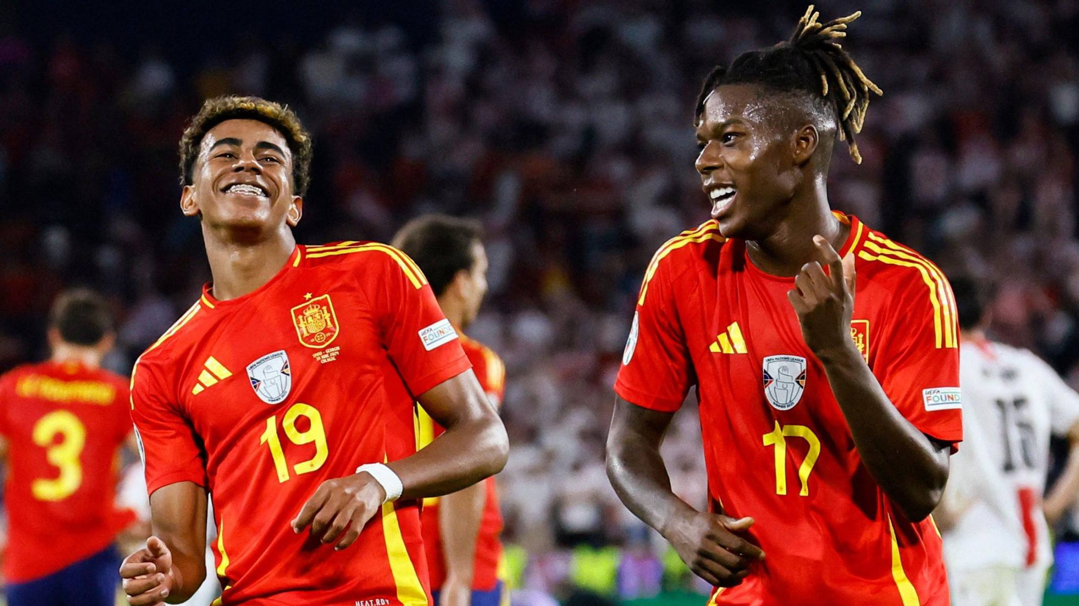 A inspiradora história de Yamal e Williams, os filhos de imigrantes que se tornaram estrelas da Espanha campeã da Eurocopa