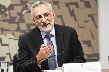 'As relações estão seguindo um curso de muita normalidade. Elas não podem ficar reféns de se os presidentes vão ou não se encontrar', disse o embaixador. -  (crédito: Jefferson Rudy/Agência Senado)