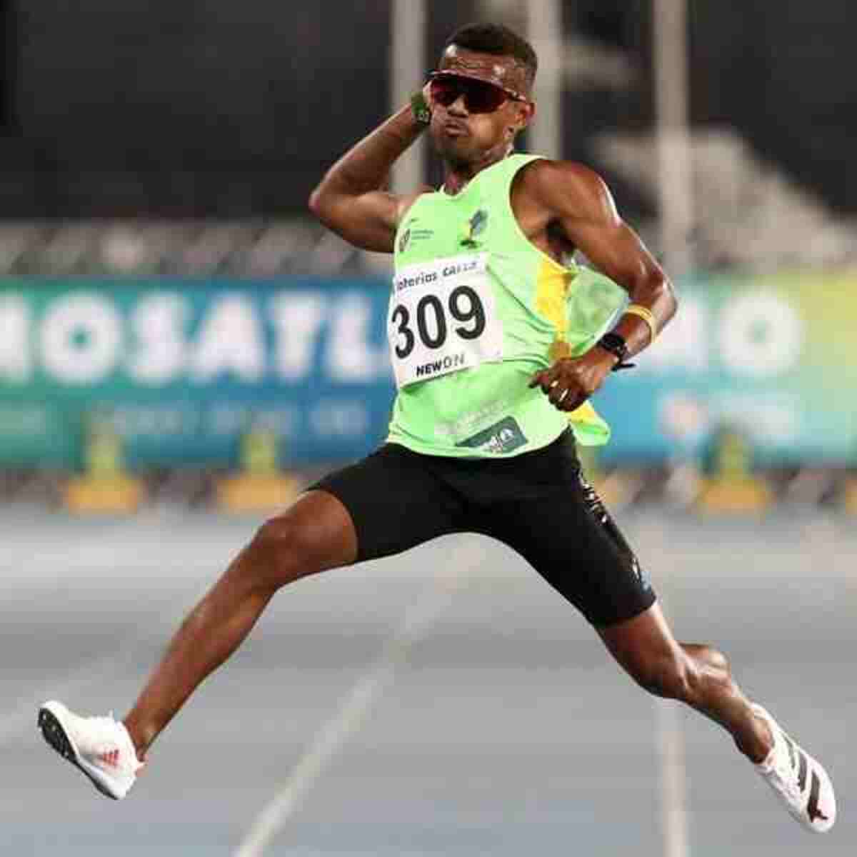Daniel é o atleta não africano mais rápido do mundo. -  (crédito: CBAt)