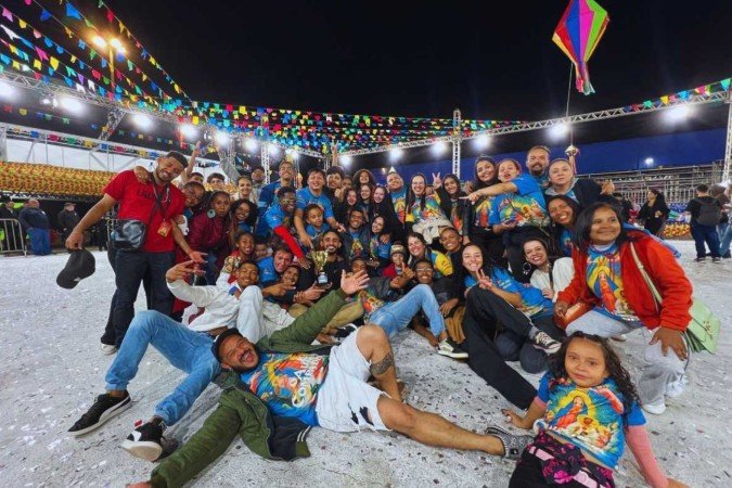 Quadrilha Arrasta Pé, de Planaltina, vice-campeã do DF 2024 pela União Junina DFE