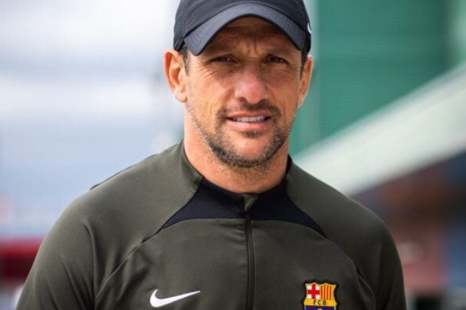 Belletti é o primeiro técnico brasileiro da história do Barça - Foto: Divulgação / Barcelona -  (crédito: Divulgação / Barcelona)