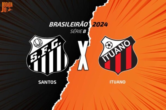 Santos x Ituano -  (crédito: Foto: Arte Jogada10)