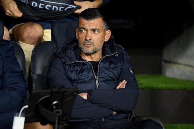 Sérgio Conceição nega possibilidade de trabalhar no futebol brasileiro -  (crédito: Foto: JOSEP LAGO/AFP via Getty Images)