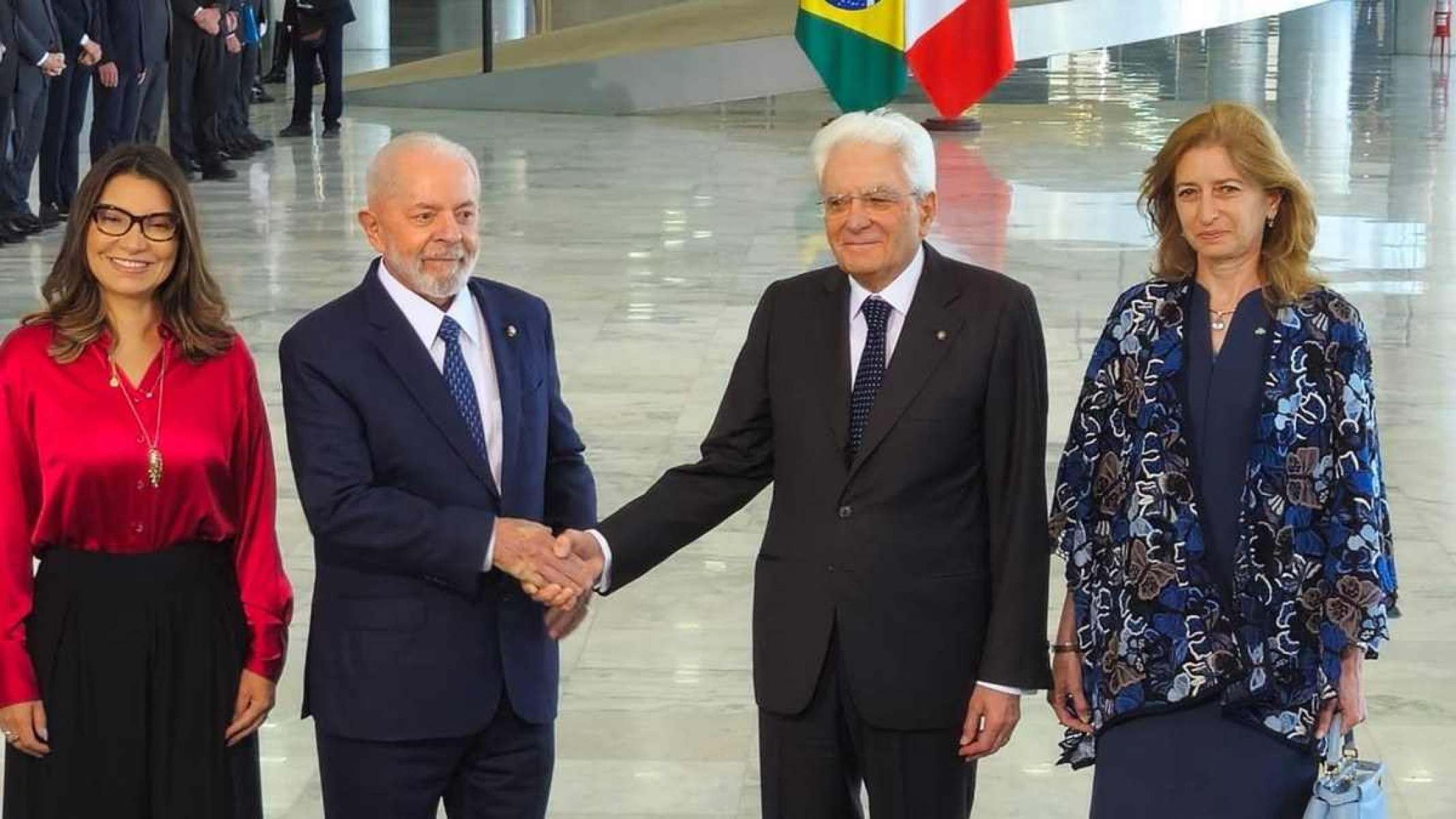 Lula recebe presidente da Itália nos 150 anos da imigração italiana ao Brasil
