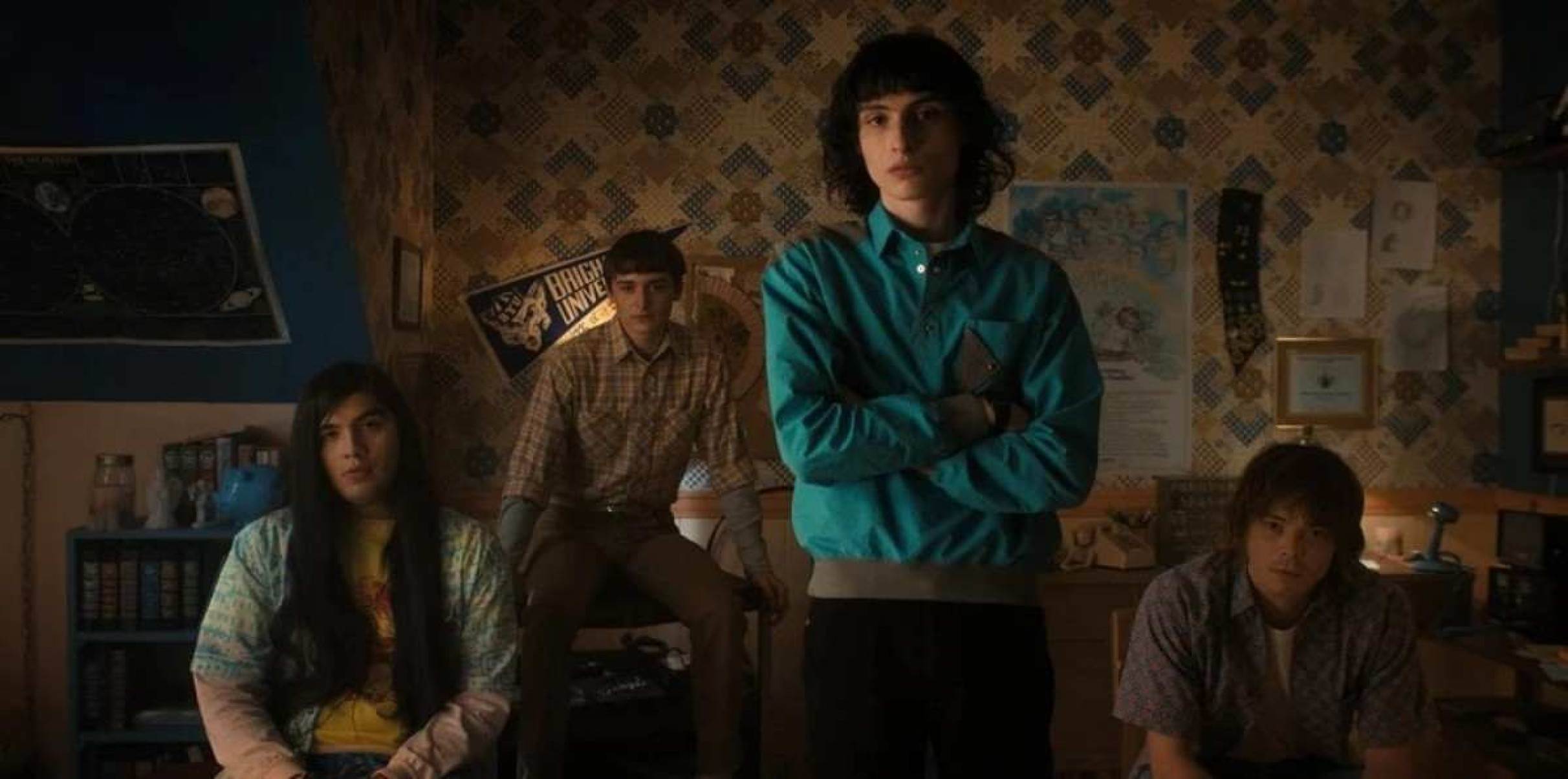 A última temporada de Stranger Things chega à metade das filmagens