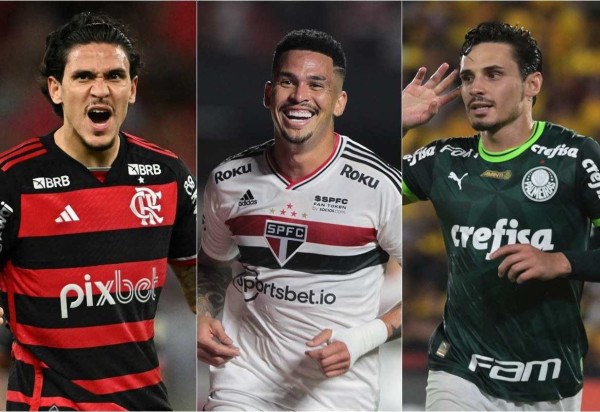 MAURO PIMENTEL / AFP; Rubens Chiri/São Paulo FC; MARCOS PIN / AFP