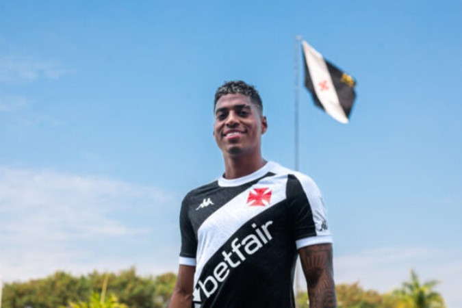 Emerson Rodríguez é o novo reforço do Vasco -  (crédito: Foto: Leandro Amorim/Vasco)