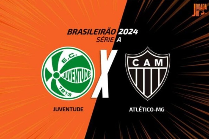 Juventude x Atlético-MG -  (crédito: Foto: Arte JOgada10)