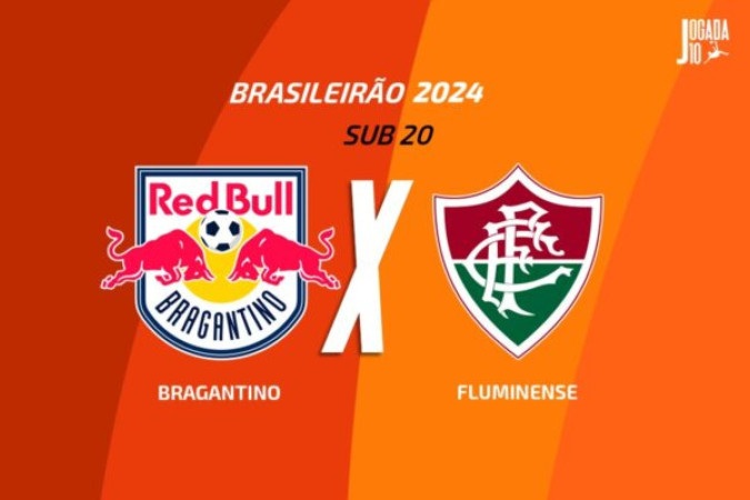 Bragantino e Fluminense medem forças pelo Campeonato Brasileiro Sub-20 -  (crédito: - Foto: Arte/Jogada10)