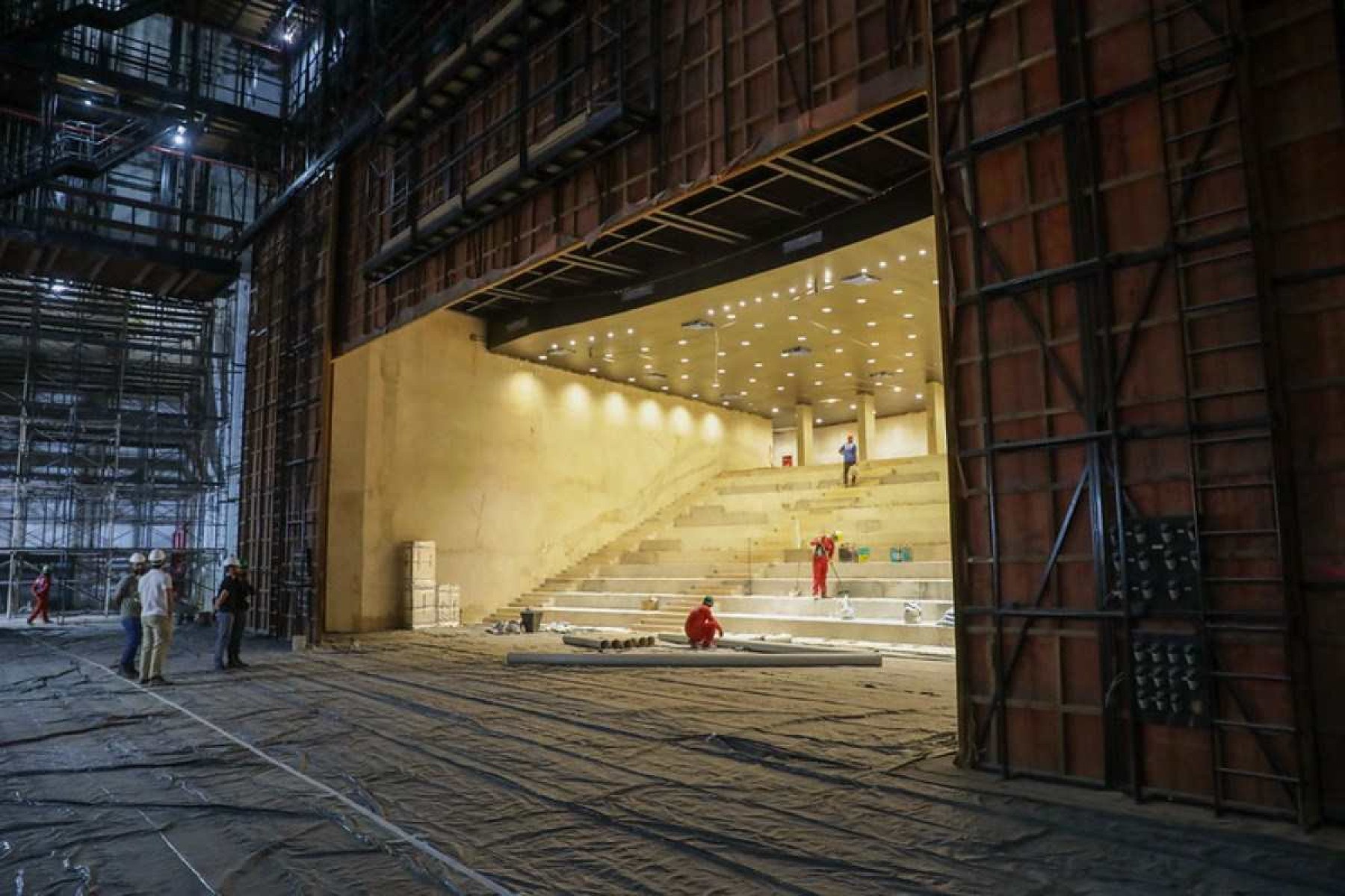 Reforma da Sala Martins Pena e de seu foyer compreende a primeira fase da obra de restauro do Teatro Nacional Claudio Santoro