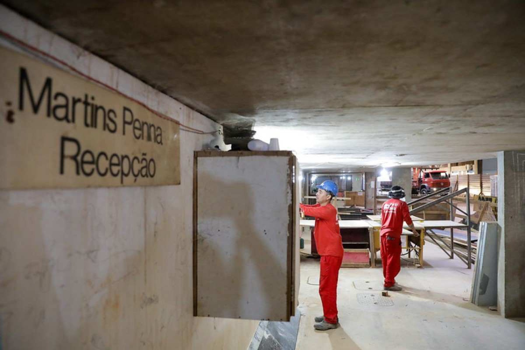 Reforma da Sala Martins Pena e de seu foyer compreende a primeira fase da obra de restauro do Teatro Nacional Claudio Santoro