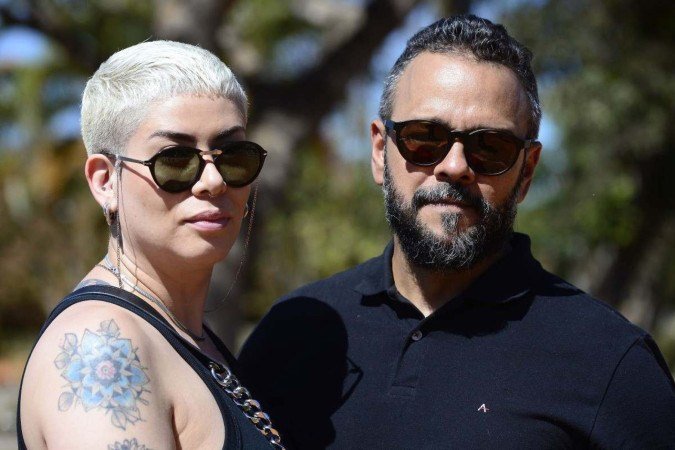 O filho mais velho, Pedro Ferreira, e a nora Raiana Falcão: momentos de amor