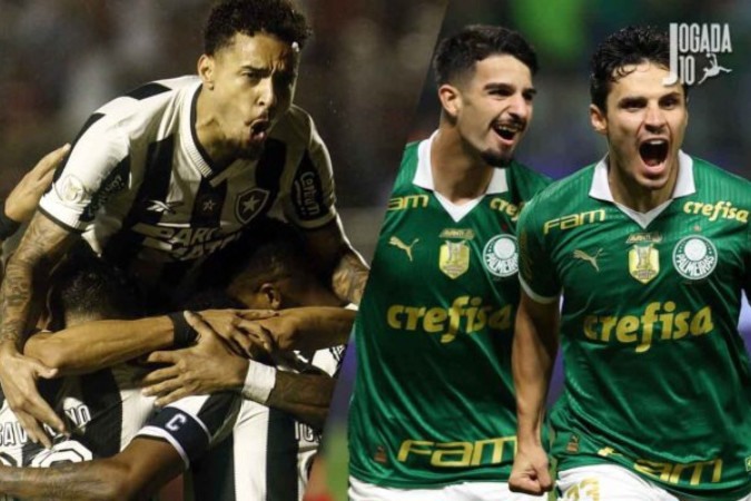 Botafogo e Palmeiras é o jogo da rodada. Quem ousa discordar?  -  (crédito:  Marcelo Caitano)