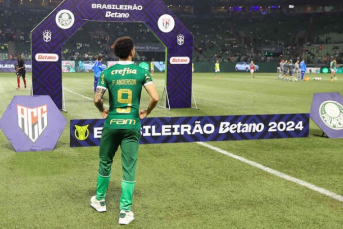 Veja quais setores, Felipe pode ocupar no time de Abel Ferreira -  (crédito: Foto: Cesar Greco/Palmeiras/by Canon)