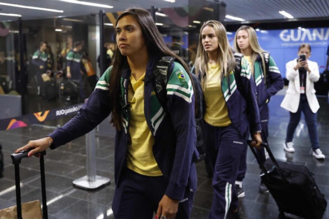  Seleção Feminina embarca para os Jogos Olímpicos  nessa quarta-feira (17) -  (crédito: Foto: Rafael Ribeiro / CBF)