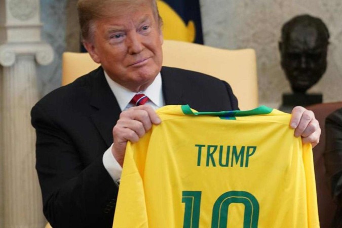 Trump é próximo de Bolsonaro e outros políticos de direita na região -  (crédito: Getty Images)