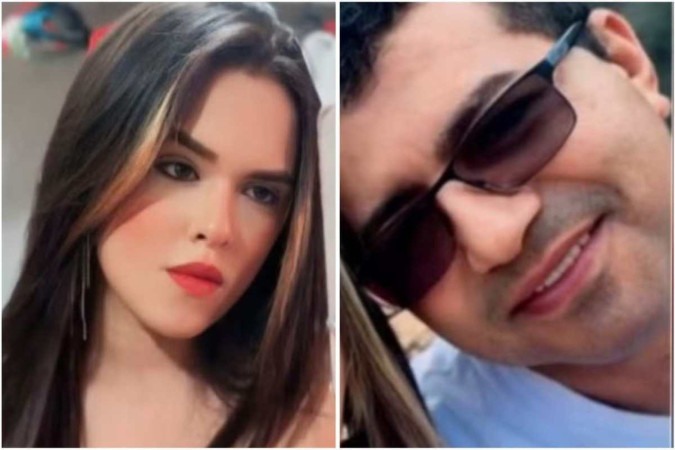 Gilson e Maria Vitória moravam juntos havia quase um ano. Eles se conheceram há mais ou menos dois anos, quando a adolescente começou a trabalhar na padaria dele -  (crédito: Reprodução/Redes sociais)