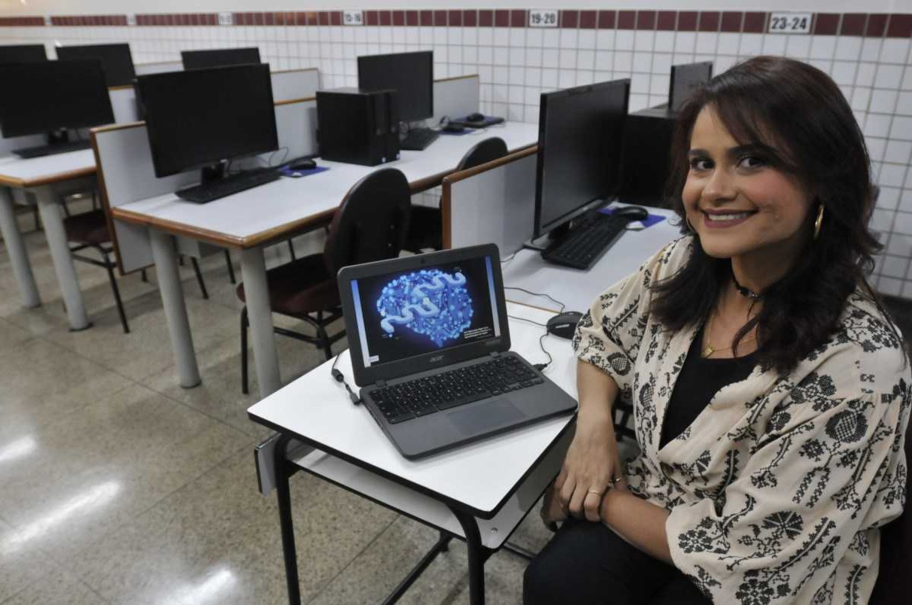 Professora cria método com IA para dinamizar ensino em sala de aula