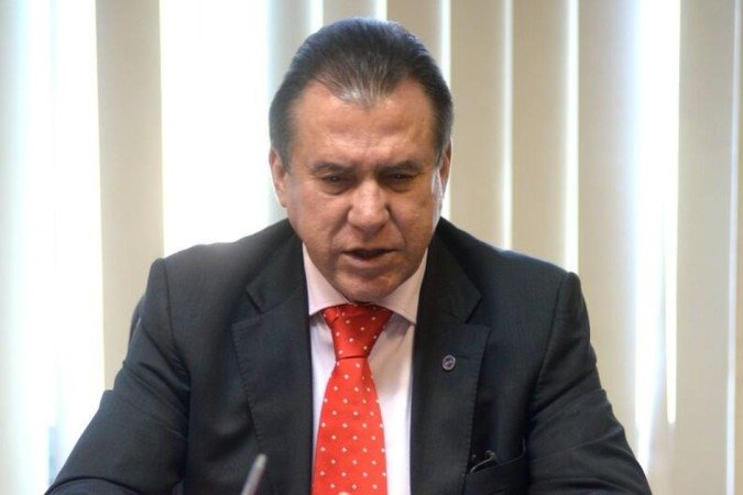  18/07/2024 Credito: Ed Alves/CB/DA.Press. Politica. entrevista com o Ministro do Trabalho Luiz Marinho. 
     -  (crédito: Ed Alves/CB/D.A Press)