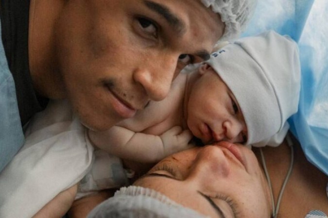 o do influencer Luca de Pedreiro, Davi Cristiano Ronaldo completou quatro meses de vida -  (crédito: Foto: Reprodução / Instagram)