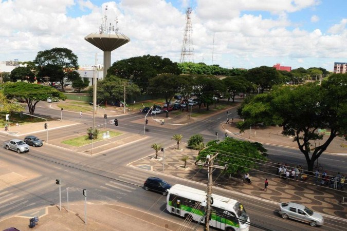 O Distrito Federal registrou queda em mortes violentas intencionais. Na foto, vista de Ceilândia -  (crédito: Divulgação Agência Brasília)