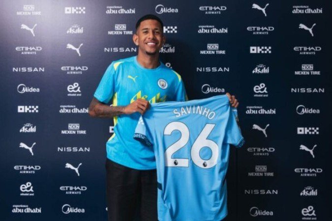 ante da Seleção Brasileira é primeiro reforço do time comandado pelo técnico Pep Guardiola nesta janela de transferências -  (crédito: Foto: Divulgação / Manchester City)