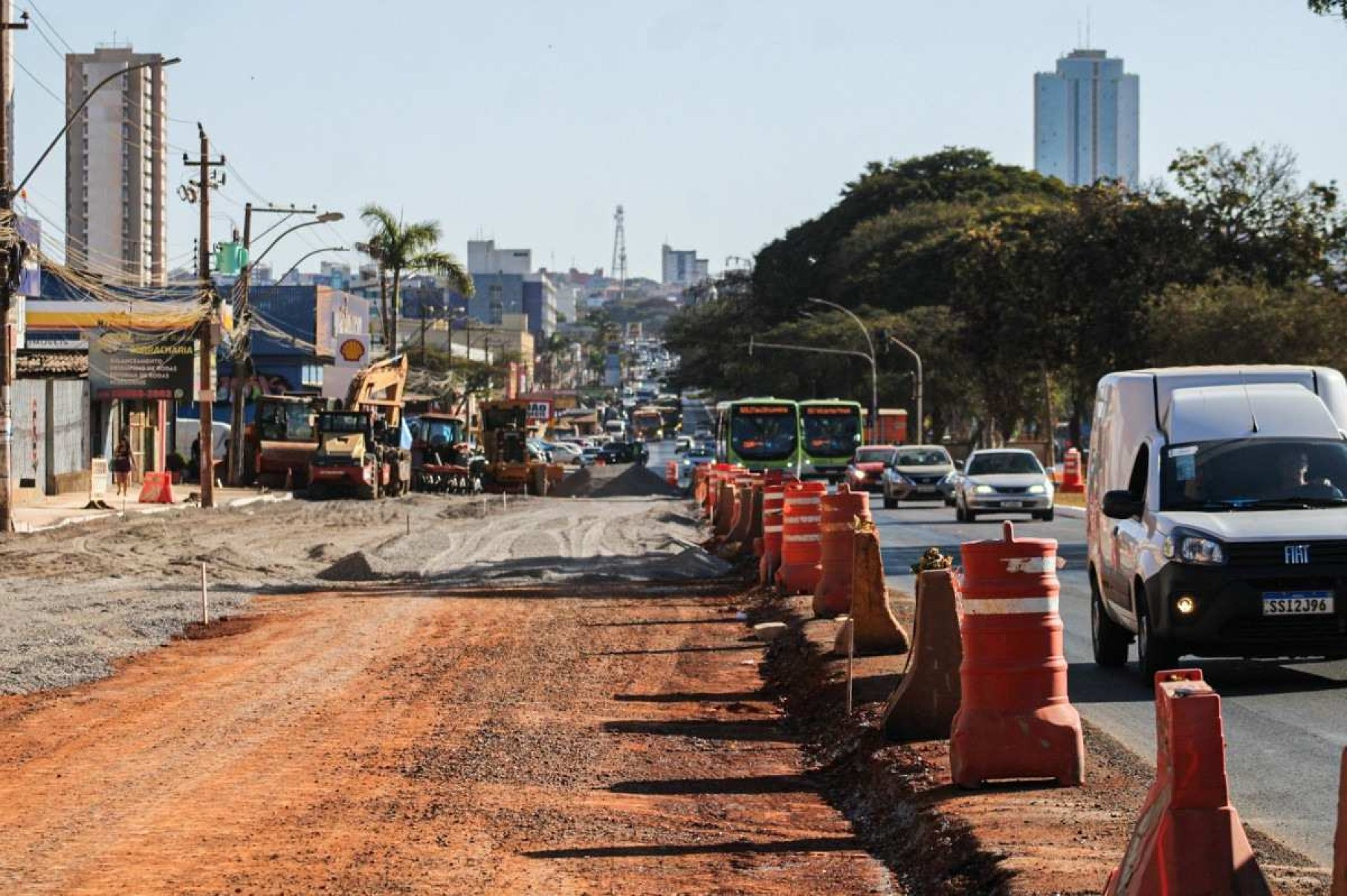 GDF assumiu obra da Hélio Prates desde 12 de julho