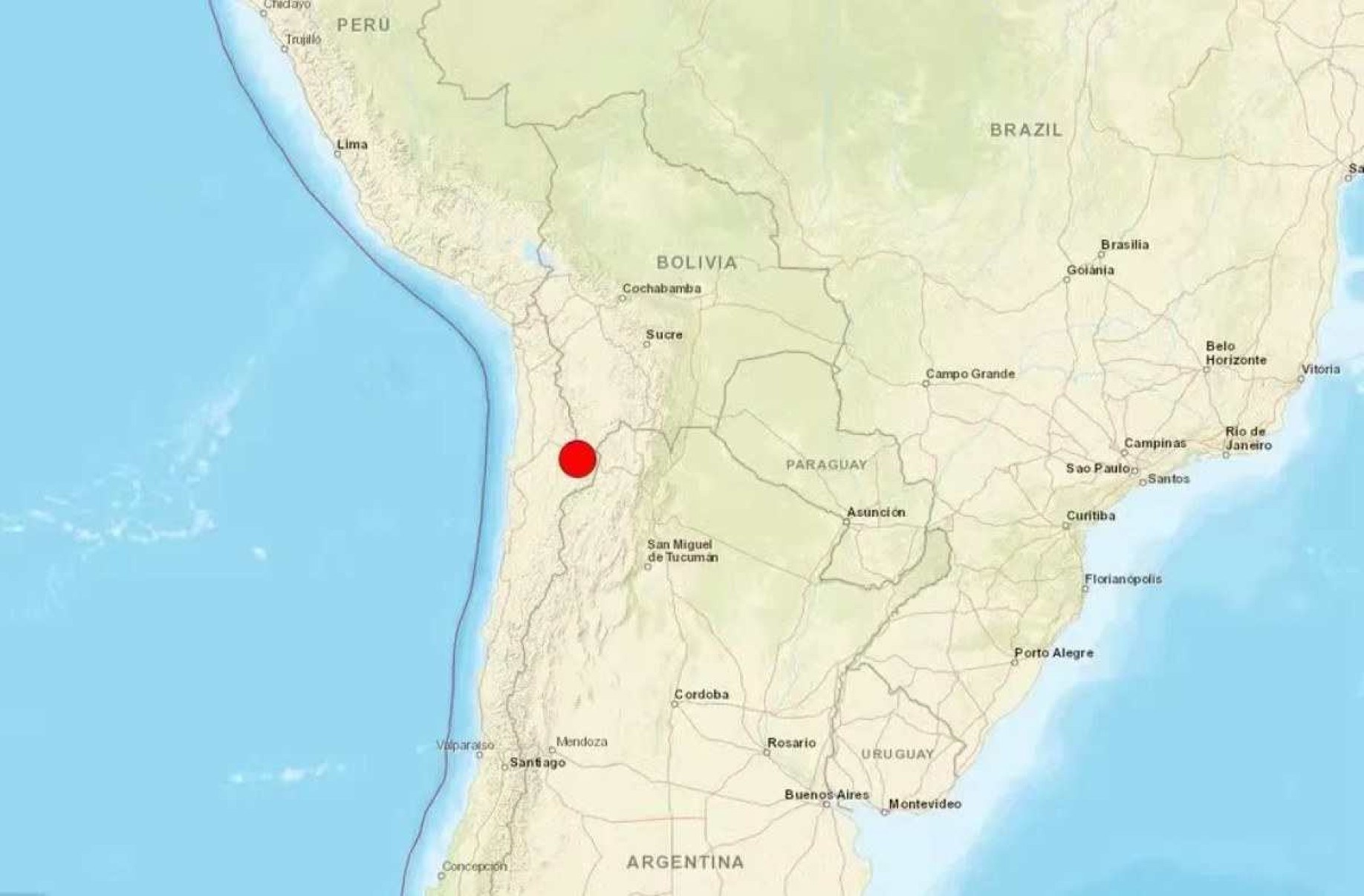 Terremoto que abalou o Chile foi sentido em Brasília, dizem moradores