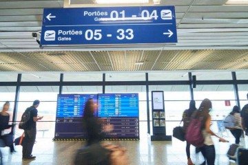 Avião da Azul trava pista no Aeroporto de Confins e voos são cancelados -  Reprodu&ccedil;&atilde;o / Pedro Nicoli / BH Airport