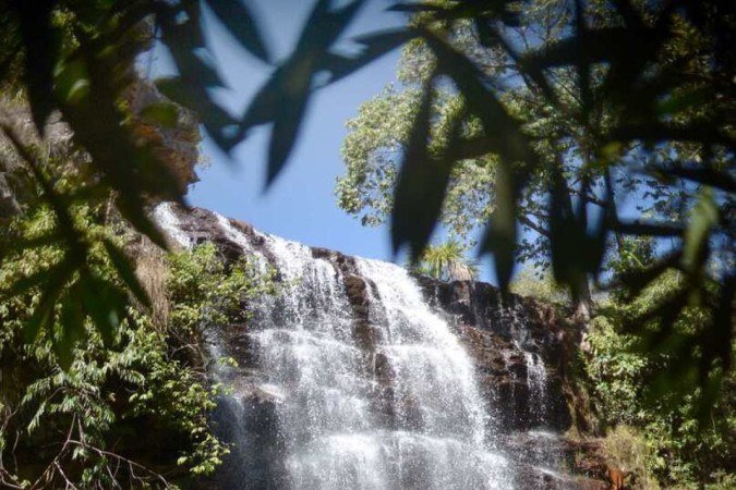 Cachoeiras enchem a paisagem da região