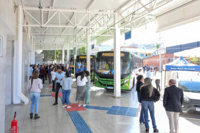 Terminal dará apoio, entre partidas e chegadas, a 186 ônibus. A região é habitada por 8,8 mil pessoas -  (crédito: Renato Alves / Agência Brasília)