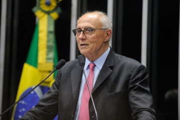 Aos 83 anos, Suplicy iniciou o tratamento com imunoquimioterapia -  (crédito:  Moreira Mariz/Agência Senado)